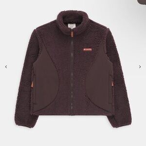 Columbia x Madhappy - Plush Sherpa Jacket - size medium, unisex! NWT 🧸🤎💜